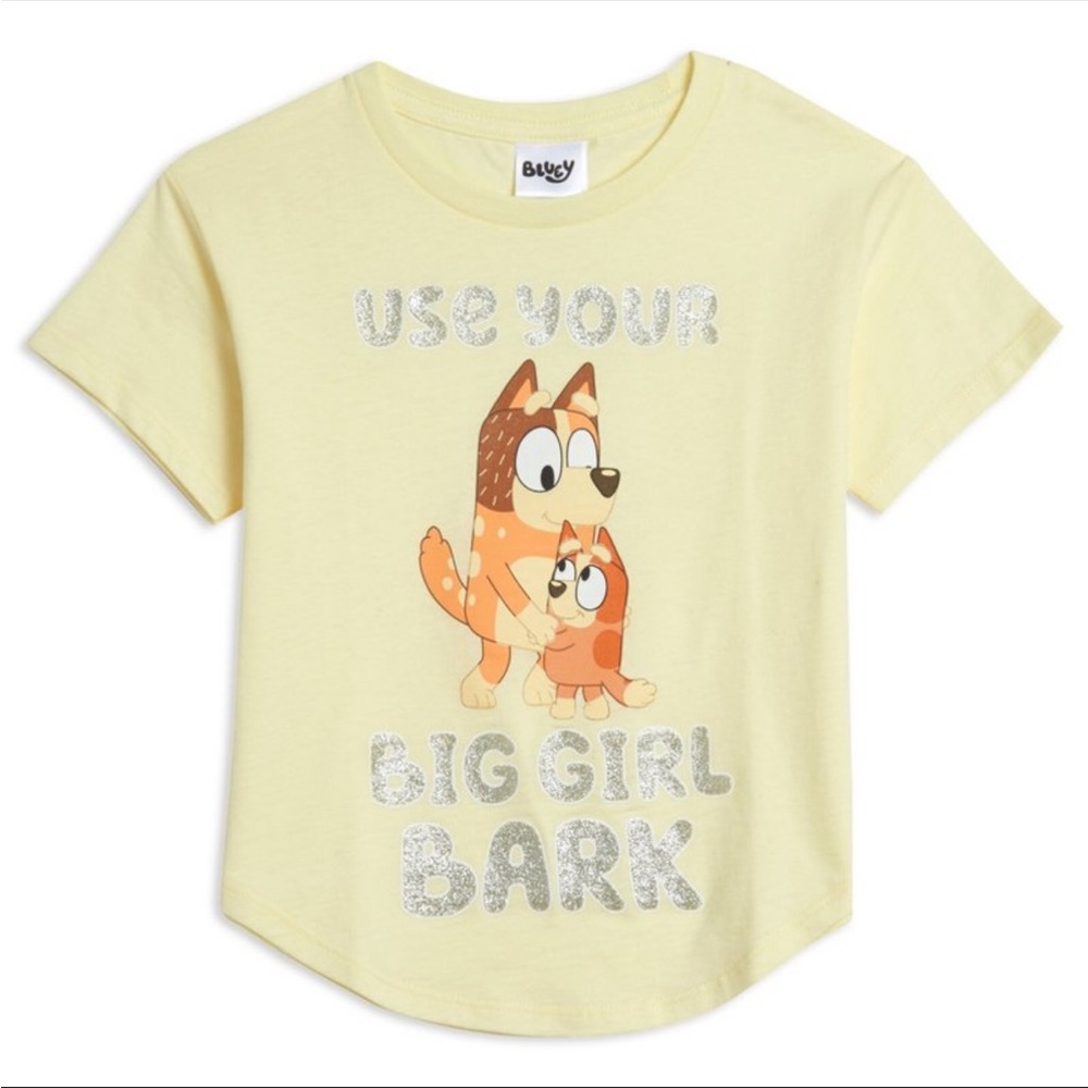 Bluey Bingo Chilli big girl bark T-Shirt